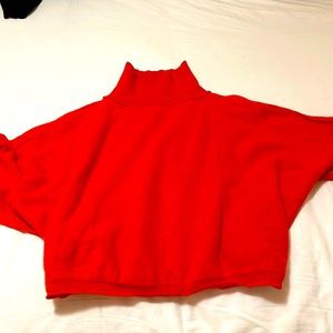 Free People Cashmere Cropped Sweater